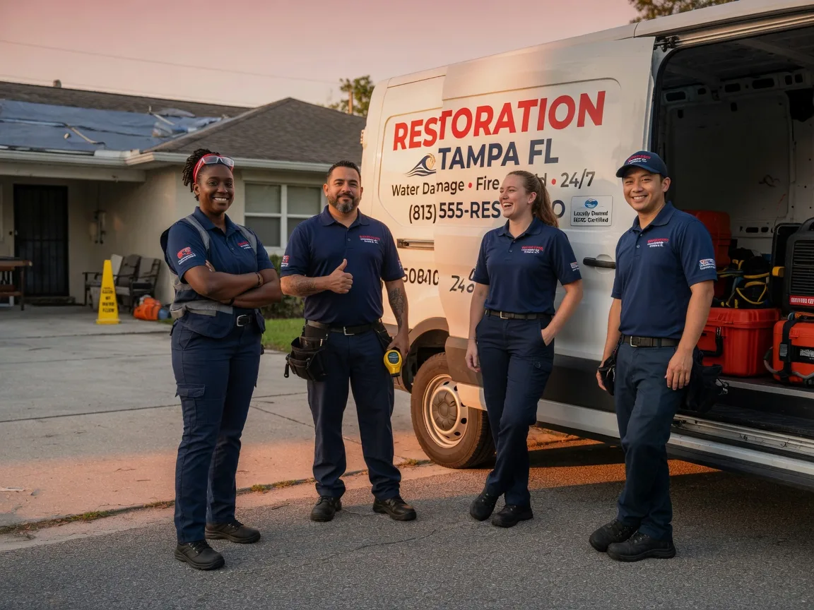 Water Damage Restoration company in Fultonham, OH